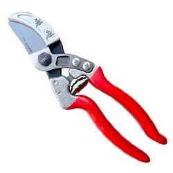 18C - Anvil shear with curved and replaceable blade and anvil, black ergonomic handles, markets:  []string{"AU"}