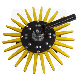INTASA70G - Ø 70 cm finger weeder for vineyards - yellow type, markets:  []string{"A", "B", "AU"}